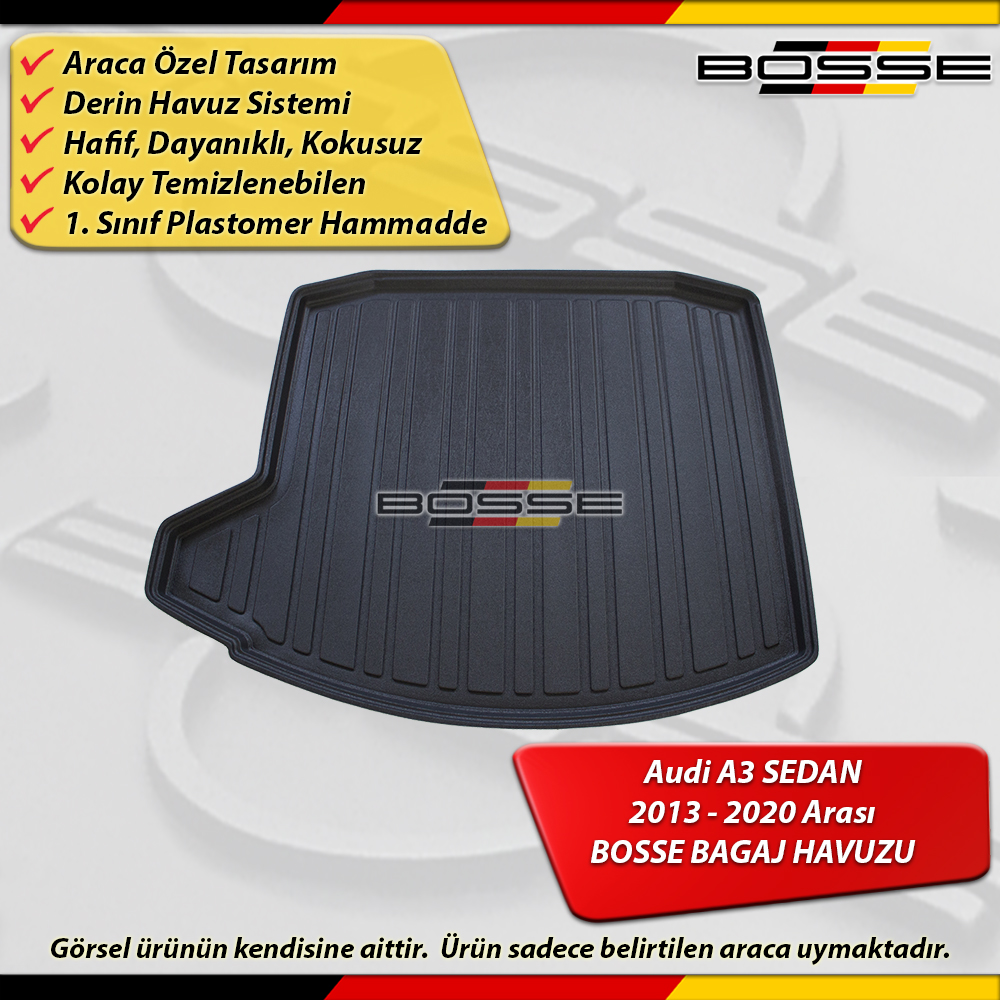 Audi A3 Bagaj Havuzu SEDAN 2013 2020 Arası BOSSE