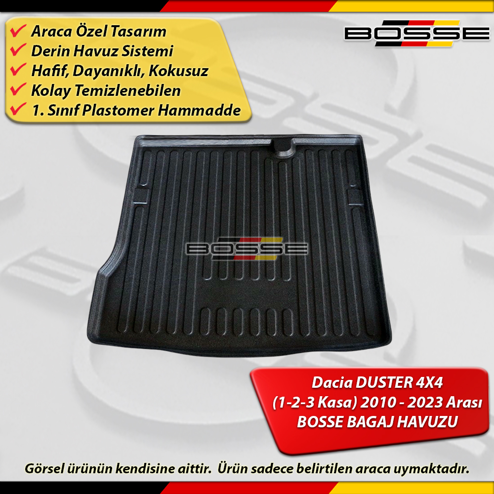 Dacia Duster Bagaj Havuzu 4x2 2010 2017 Arası BOSSE