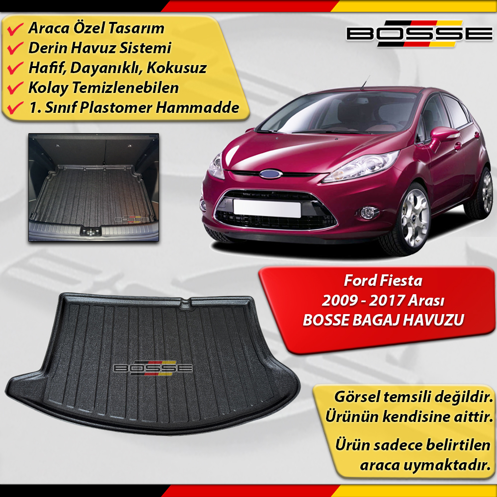 Ford Fiesta Bagaj Havuzu 2009 2017 Arası BOSSE