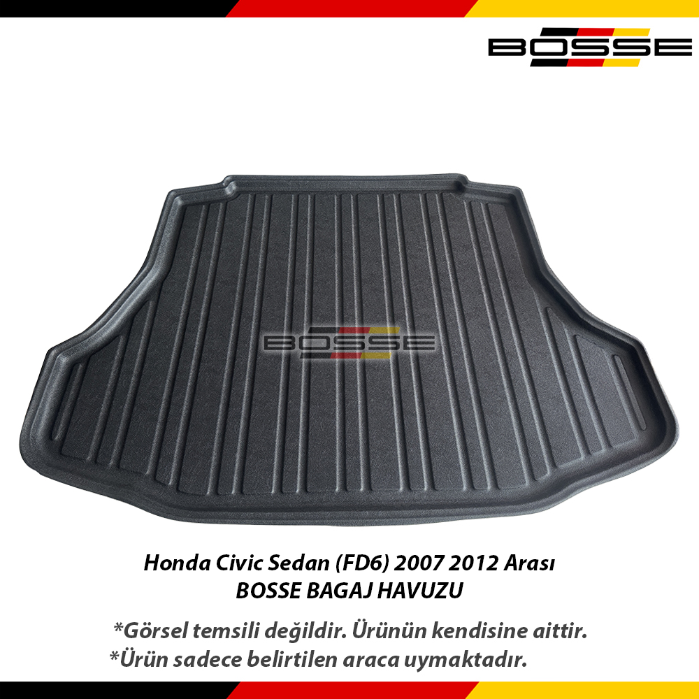 Honda Civic Bagaj Havuzu FD6 SEDAN 2006 2012 BOSSE