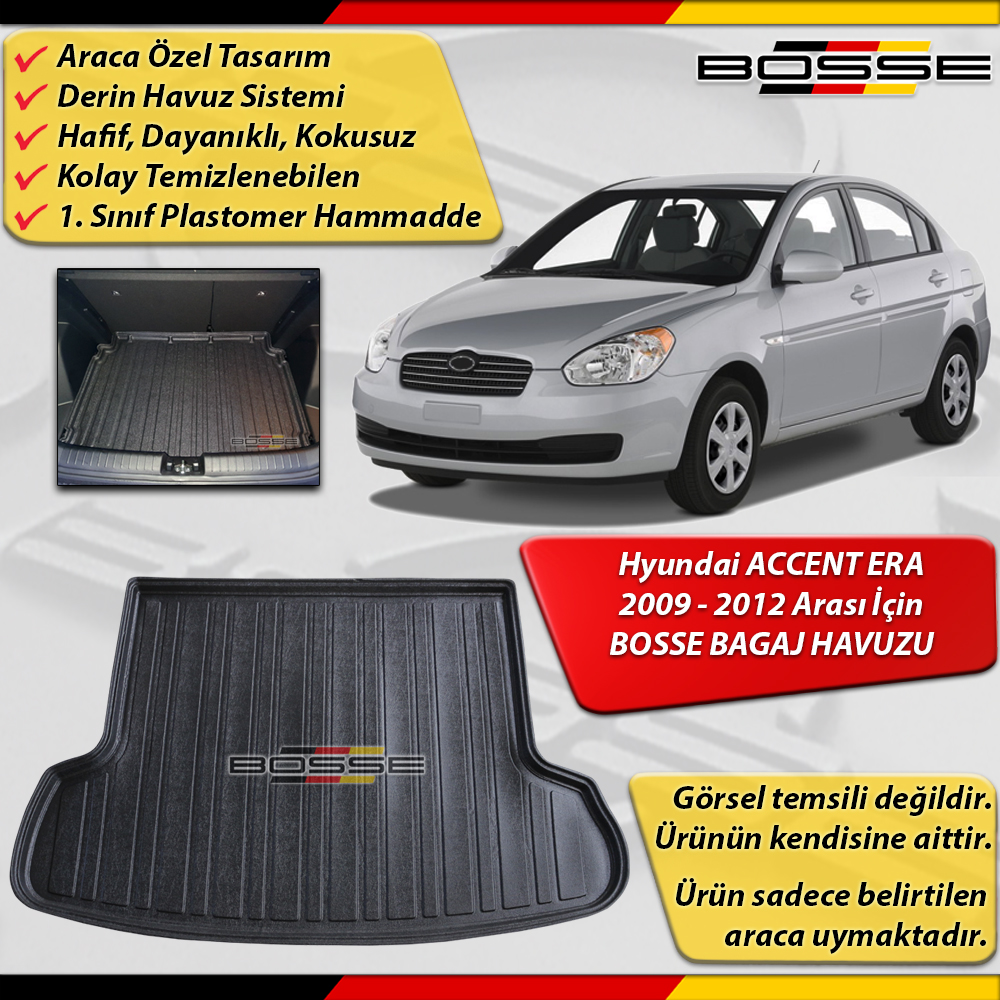 Hyundai Accent Era Bagaj Havuzu 2006 2012 Arası BOSSE