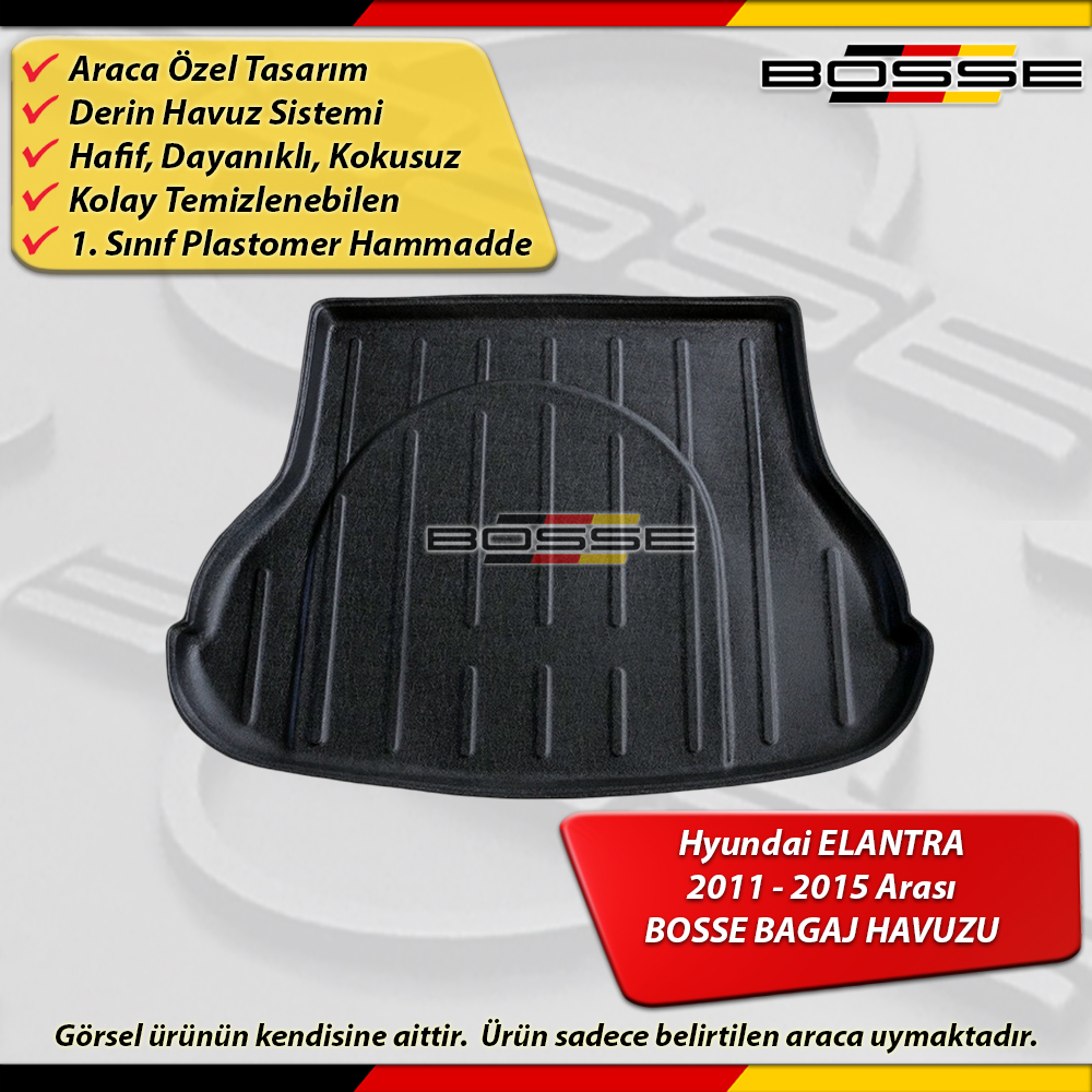 Hyundai Elantra Bagaj Havuzu 2011 2015 Arası BOSSE