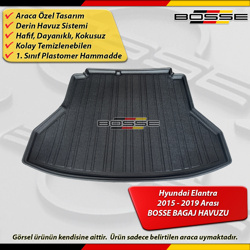 Hyundai Elantra Bagaj Havuzu 2015 2019 Arası BOSSE