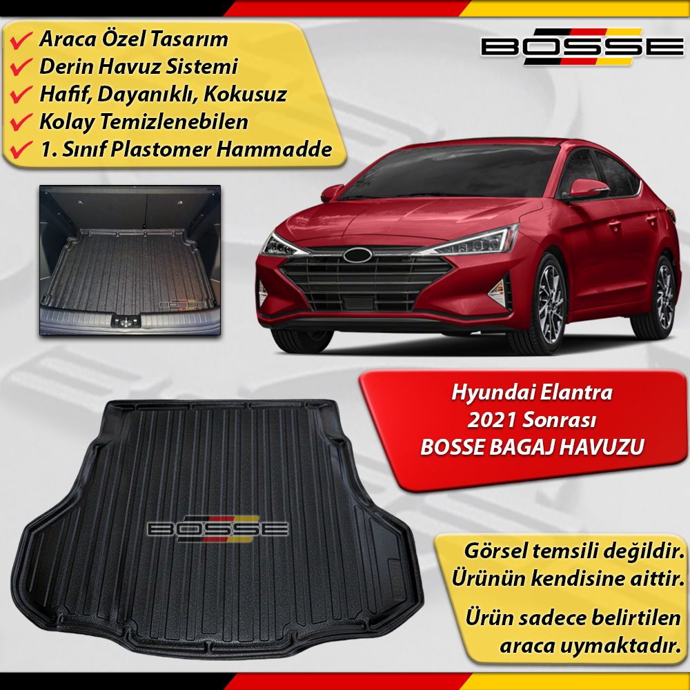 Hyundai Elantra Bagaj Havuzu 2021 ve Sonrası BOSSE