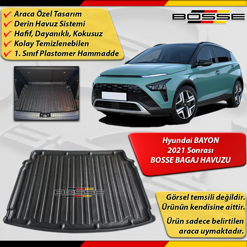 Hyundai Bayon Bagaj Havuzu 2021 Sonrası BOSSE