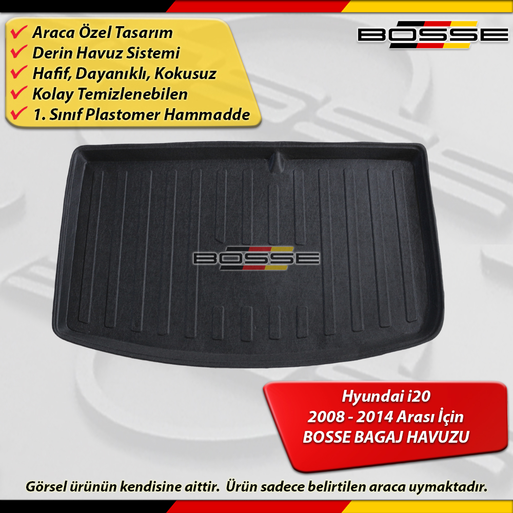 Hyundai i20 Bagaj Havuzu 2008 2014 Arası BOSSE
