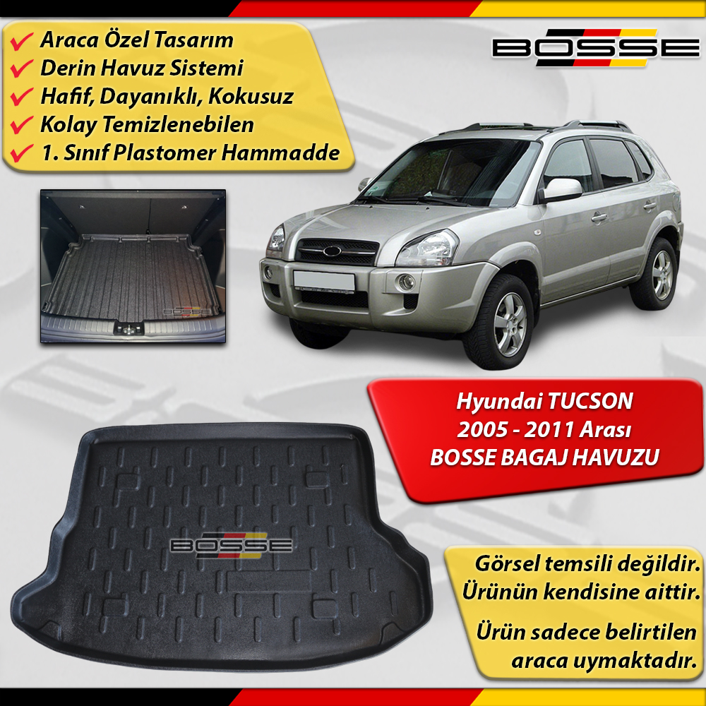 Hyundai Tucson Bagaj Havuzu 2005 - 2011 Arası BOSSE
