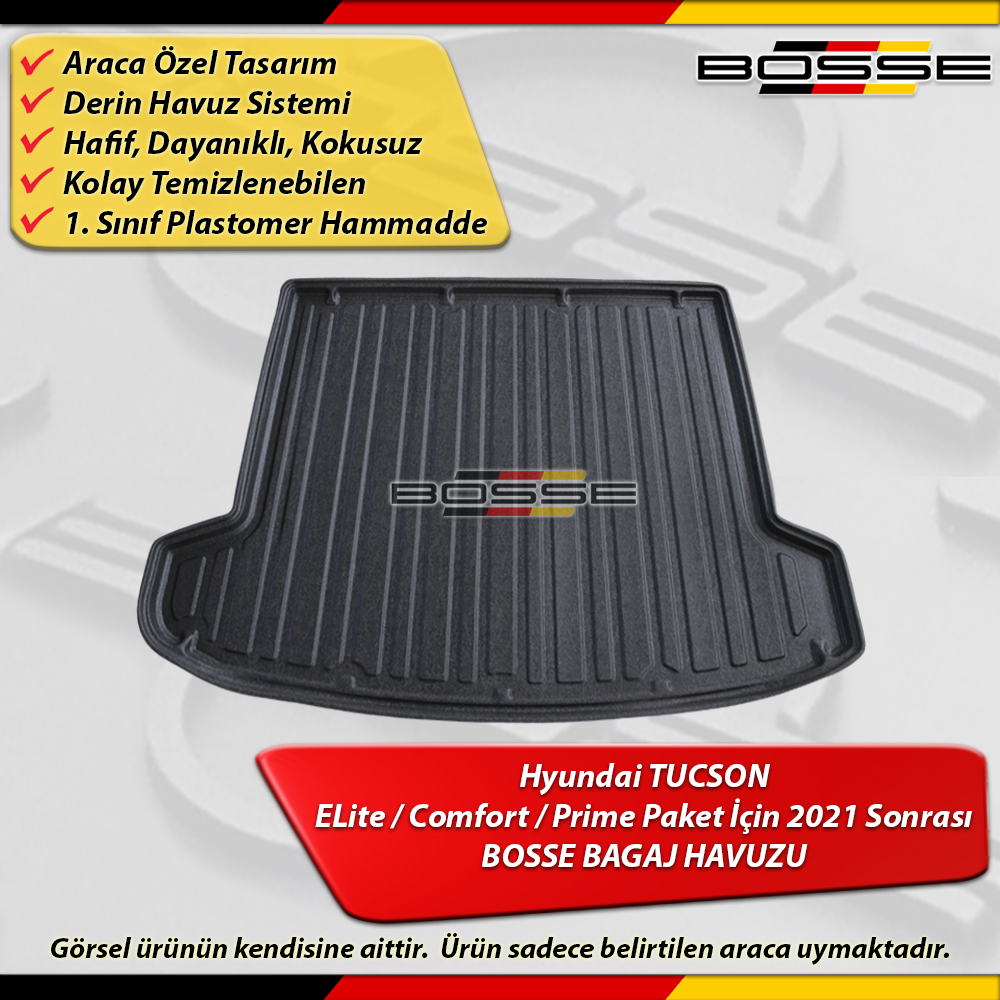 Hyundai Tucson Bagaj Havuzu Elite - Comfort - Prime Paket İçin 2021 Sonrası BOSSE