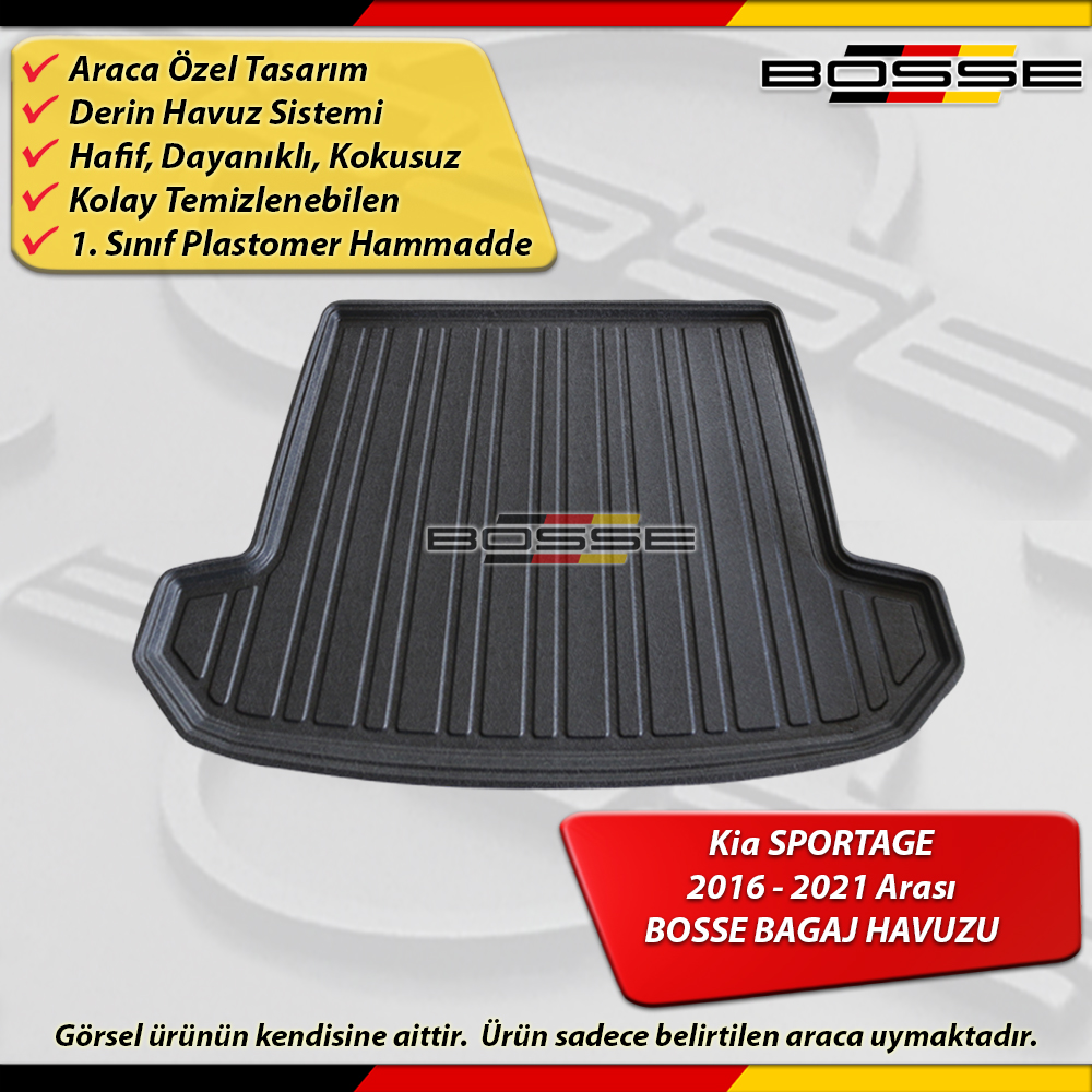 Kia Sportage Bagaj Havuzu 2016 2021 Arası BOSSE