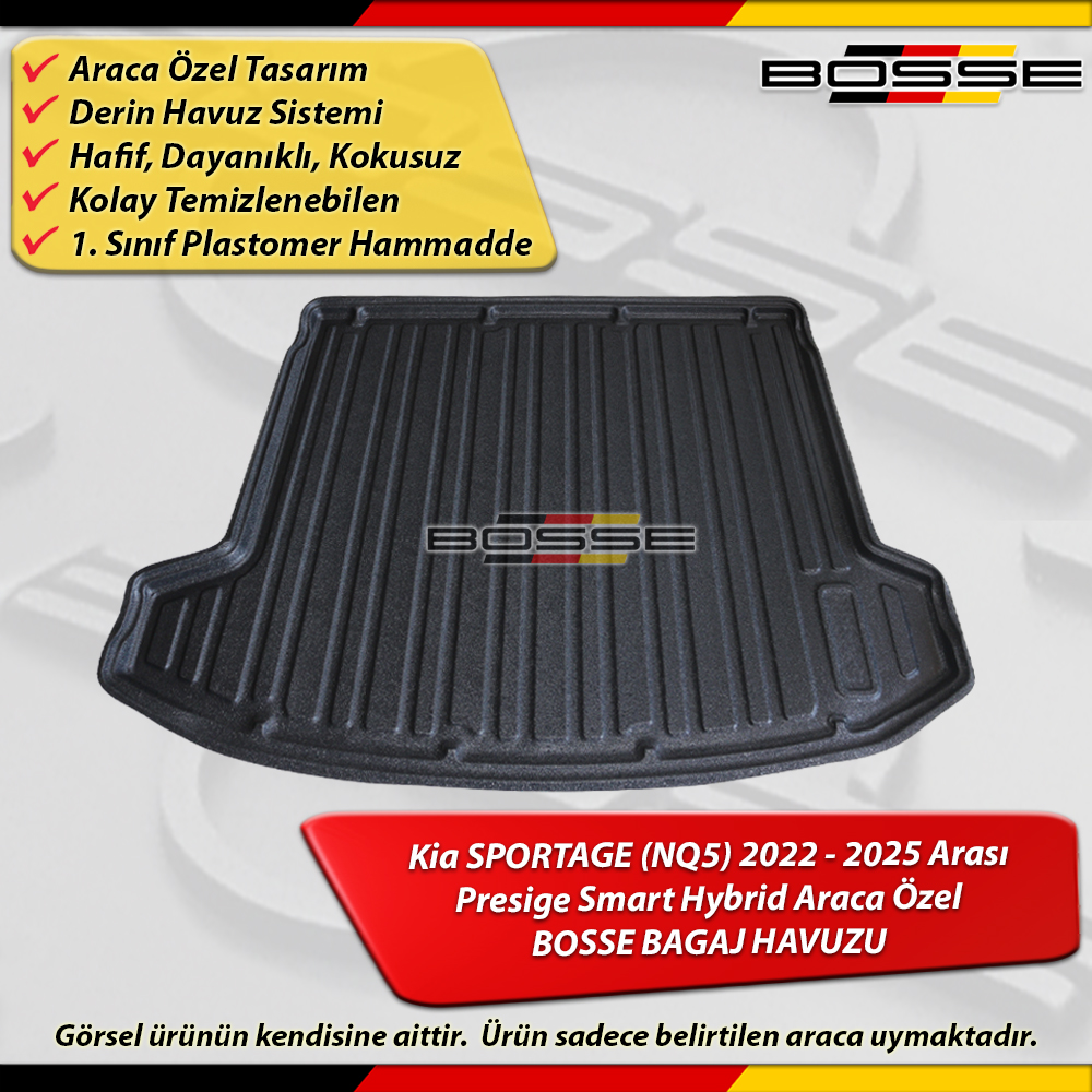 Kia Sportage Bagaj Havuzu PRESTIGE SMART Hybrid V(NQ5) 2022 2025 Arası BOSSE