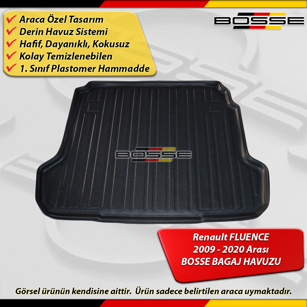Renault Fluence Bagaj Havuzu 2009 2020 Arası BOSSE