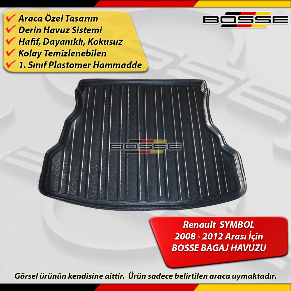 Renault Symbol Bagaj Havuzu 2008 2012 Arası BOSSE