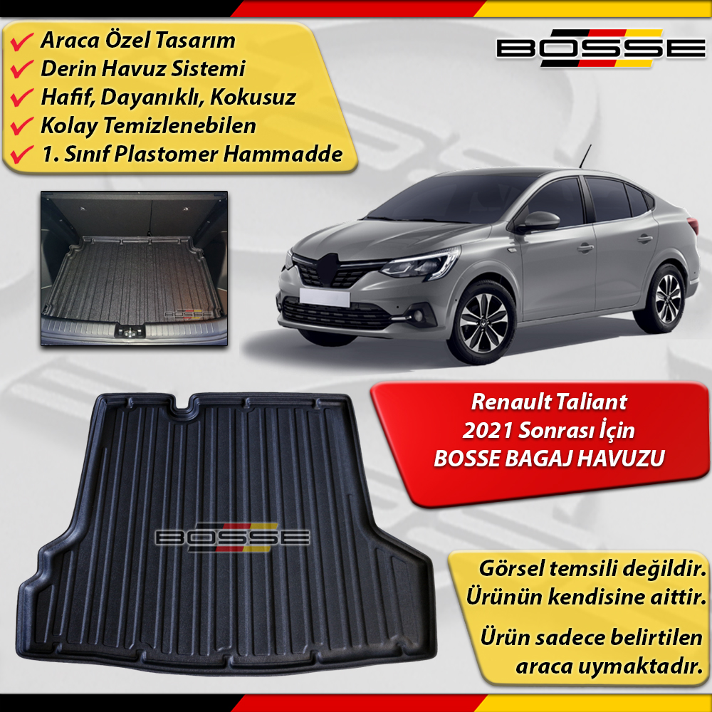 Renault Taliant Bagaj Havuzu 2021 Sonrası BOSSE