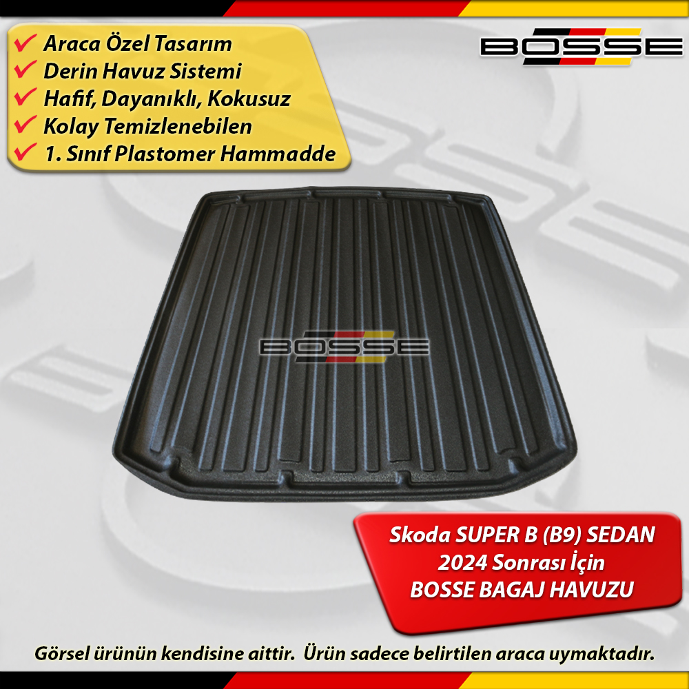 Skoda SuperB Bagaj Havuzu Super B (B9) SEDAN 2024 Sonrası BOSSE