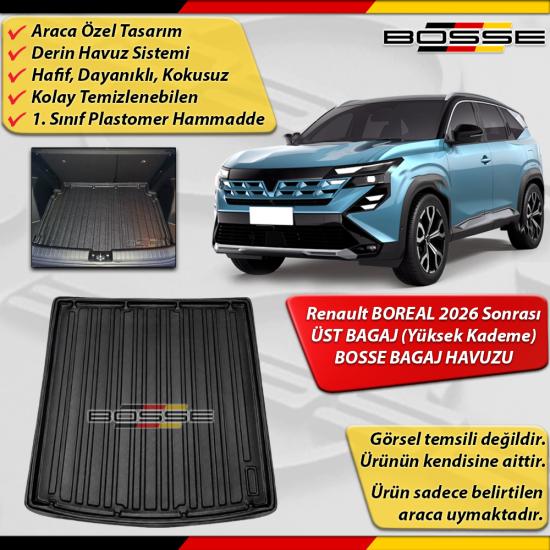 Renault Boreal Bagaj Havuzu ÜST BAGAJ (Yüksek Kademe) 2026 Sonrası BOSSE