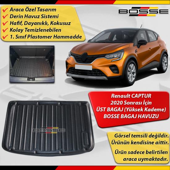 Renault CAPTUR Bagaj Havuzu ÜST BAGAJ (Yüksek Kademe) 2020 Sonrası BOSSE