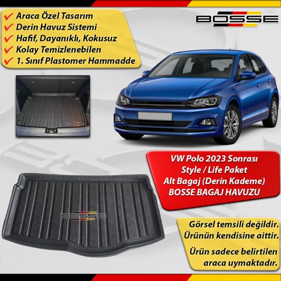 VW Polo Bagaj Havuzu Alt Bagaj (Derin Kademe) Style / Life Paket 2023 Sonrası BOSSE