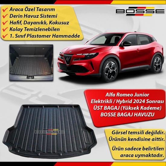 Alfa Romeao Junior Bagaj Havuzu Üst Bagaj (Yüksek Kademe) Benzin/Elektrikli 2024 sonrası BOSSE