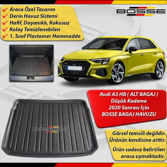 Audi A3 Bagaj Havuzu HB ( ALT BAGAJ ) Düşük Kademe İçin 2020 Sonrası BOSSE