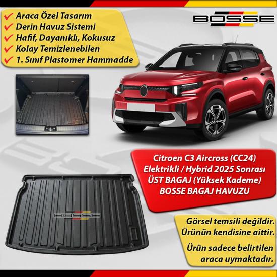 Citroen C3 Aircross Bagaj Havuzu (CC24) ÜST KADEME 2025 Sonrası BOSSE