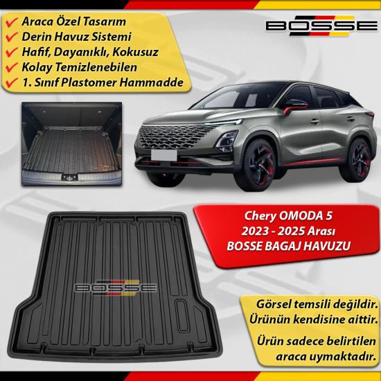 Chery Omoda 5 Bagaj Havuzu 2023 2025 Arası İçin Araca Özel BOSSE