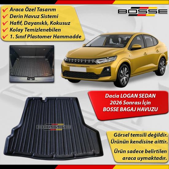 Dacia Logan Bagaj Havuzu Sedan Araca Özel 2026 Sonrası BOSSE