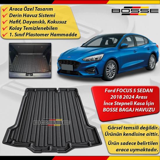 Focus 5 Bagaj Havuzu SEDAN İnce Stepneli Kasa İçin 2018 2024 Arası BOSSE
