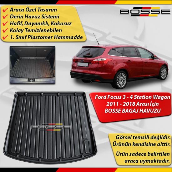 Ford Focus 3 STW Bagaj Havuzu 3.5 Bagaj Havuzu  Station Wagon 2011 - 2018 Arası BOSSE