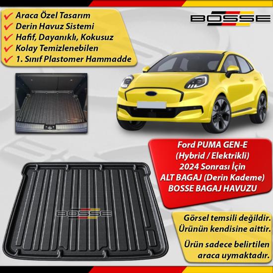 Ford Puma Bagaj Havuzu Gen-E (Hybrid / Elektrikli) ALT BAGAJ (Derin Kademe) 2024 Sonrası BOSSE