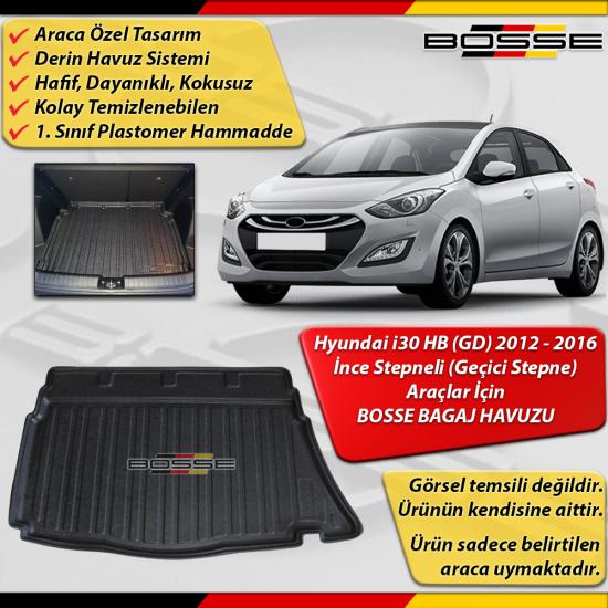 Hyundai i30 Bagaj Havuzu HB (GD) İnce Stepneli Araçlar İçin 2012 2016 Arası BOSSE