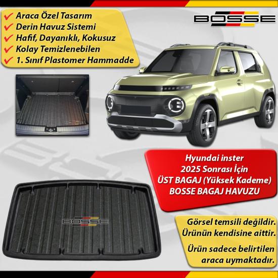 Hyundai inster Bagaj Havuzu ÜST BAGAJ (Yüksek Kademe) Araca Özel BOSSE