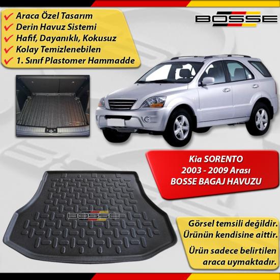 Kia Sorento Bagaj Havuzu 2002 2009 Arası Araca Özel BOSSE