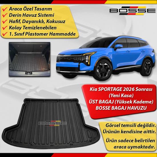 Kia Sportage Bagaj Havuzu 2026 Sonrası (Yeni Kasa) ÜST BAGAJ (Yüksek Kademe) BOSSE