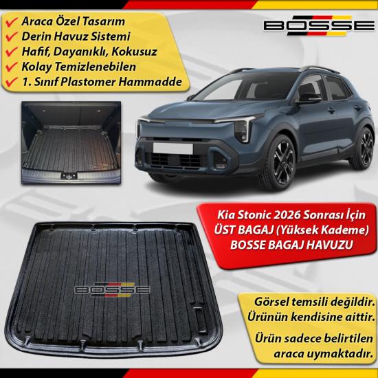 Kia Stonic Bagaj Havuzu ÜST BAGAJ (Yüksek Kademe) 2026 Sonrası Araca Özel BOSSE