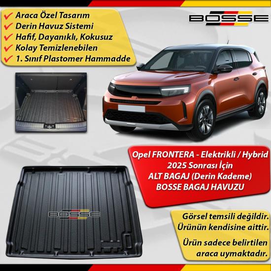 Opel Frontera Bagaj Havuzu Hybrid / Elektrikli ALT BAGAJ (Düşük Kademe) 2025 Sonrası BOSSE
