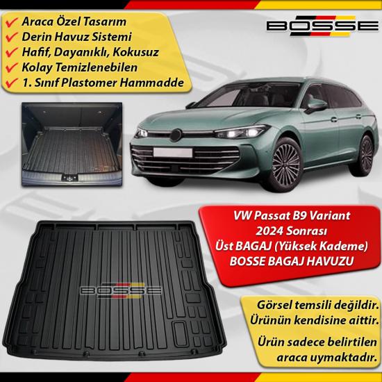 VW PASSAT B9 Bagaj Havuzu Variant ÜST BAGAJ (Yüksek Kademe) 2024 Sonrası BOSSE
