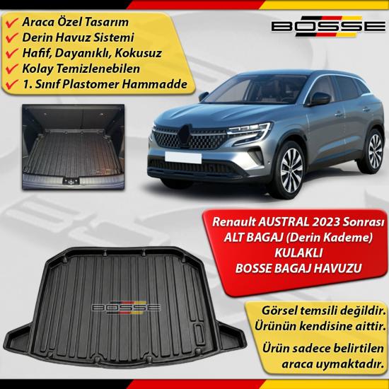 Renault AUSTRAL Bagaj Havuzu ALT BAGAJ KULAKLI (Derin Kademe) 2023 Sonrası BOSSE