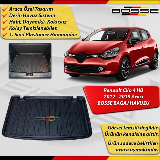 Renault Clio 4 Bagaj Havuzu HB 2012 2019 Arası BOSSE