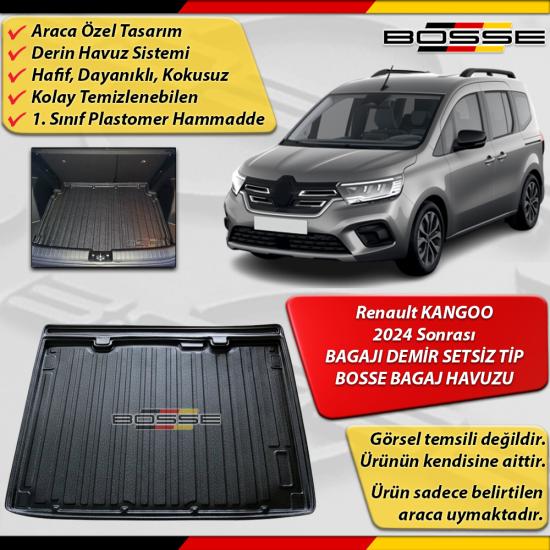 Renault KANGOO Bagaj Havuzu - BAGAJI DEMİR SETSİZ 2024 Sonrası BOSSE