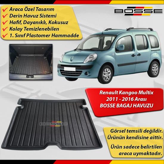 Renault Kangoo Bagaj Havuzu Multix Kangoo 2 İçin 2011 2016 Arası BOSSE