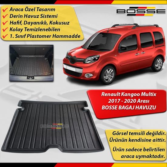 Renault Kangoo Bagaj Havuzu Multix Kangoo 2 İçin 2017 2020 Arası BOSSE