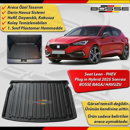 Seat Leon Bagaj Havuzu PHEV Plug in Hybrid 2025 Sonrası Araca Özel BOSSE
