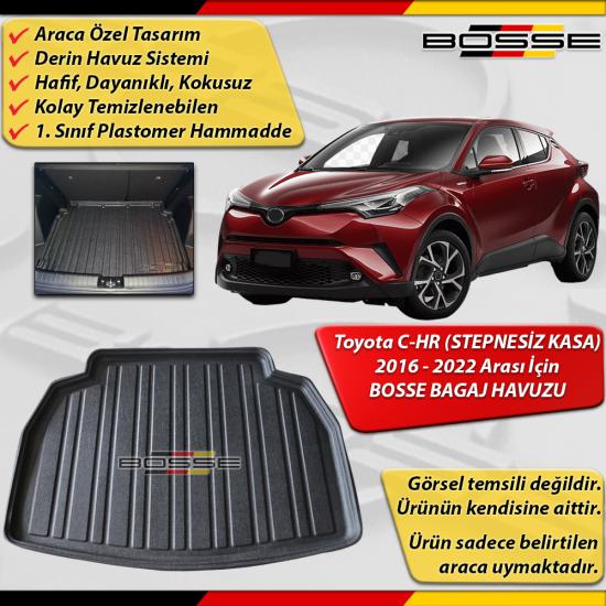 Toyota CHR Bagaj Havuzu C-HR (Stepnesiz) 2016 - 2022 Arası BOSSE