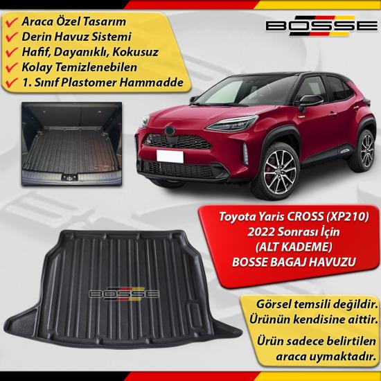 Toyota Yaris CROSS Bagaj Havuzu ÜST KADEME İçin (XP210) Araca Özel 2022 Sonrası BOSSE