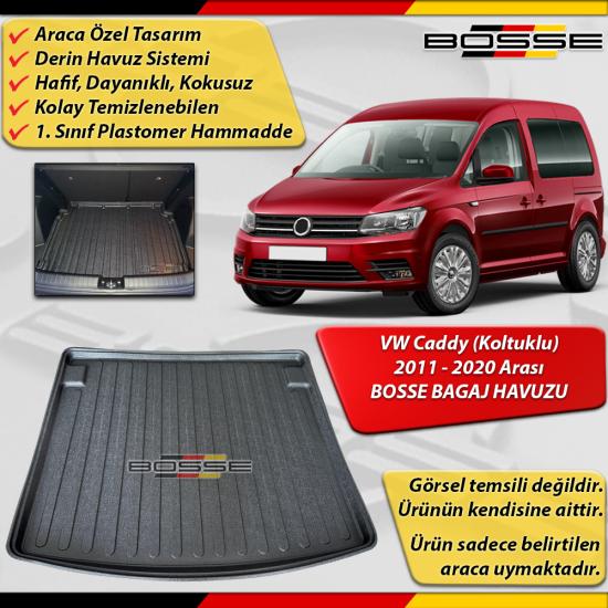 VW Caddy (4) Bagaj Havuzu Koltuklu Van 2011 2020 Arası BOSSE