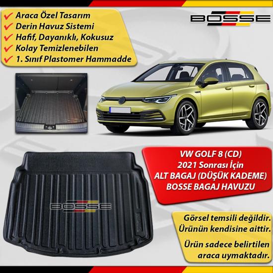 VW Golf 8 Bagaj Havuzu (CD) ALT BAGAJ (Düşük Kademe) İçin 2021 Sonrası BOSSE