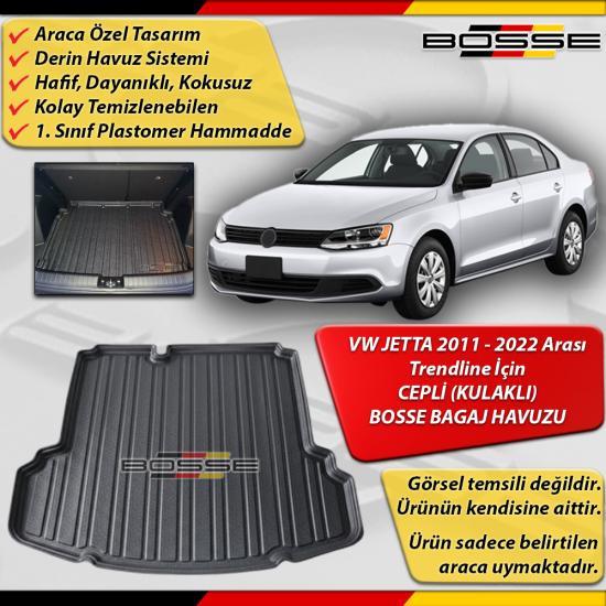 VW Jetta Bagaj Havuzu (1B) İki Yanda Kulaklı Model 2011 2022 Arası BOSSE