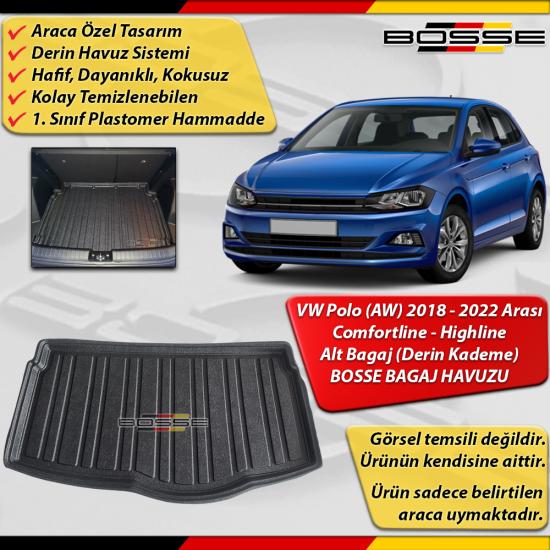 VW Polo Bagaj Havuzu Alt Bagaj (Derin Kademe) Comfortline / Highline 2018-2022 Arası BOSSE
