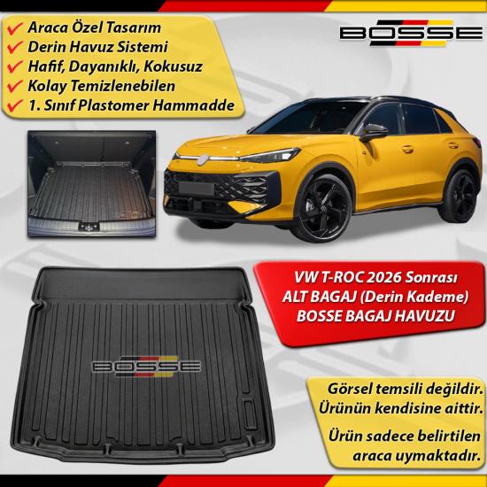 VW T-Roc Bagaj Havuzu Troc ALT BAGAJ (Derin Kademe) 2026 Sonrası BOSSE