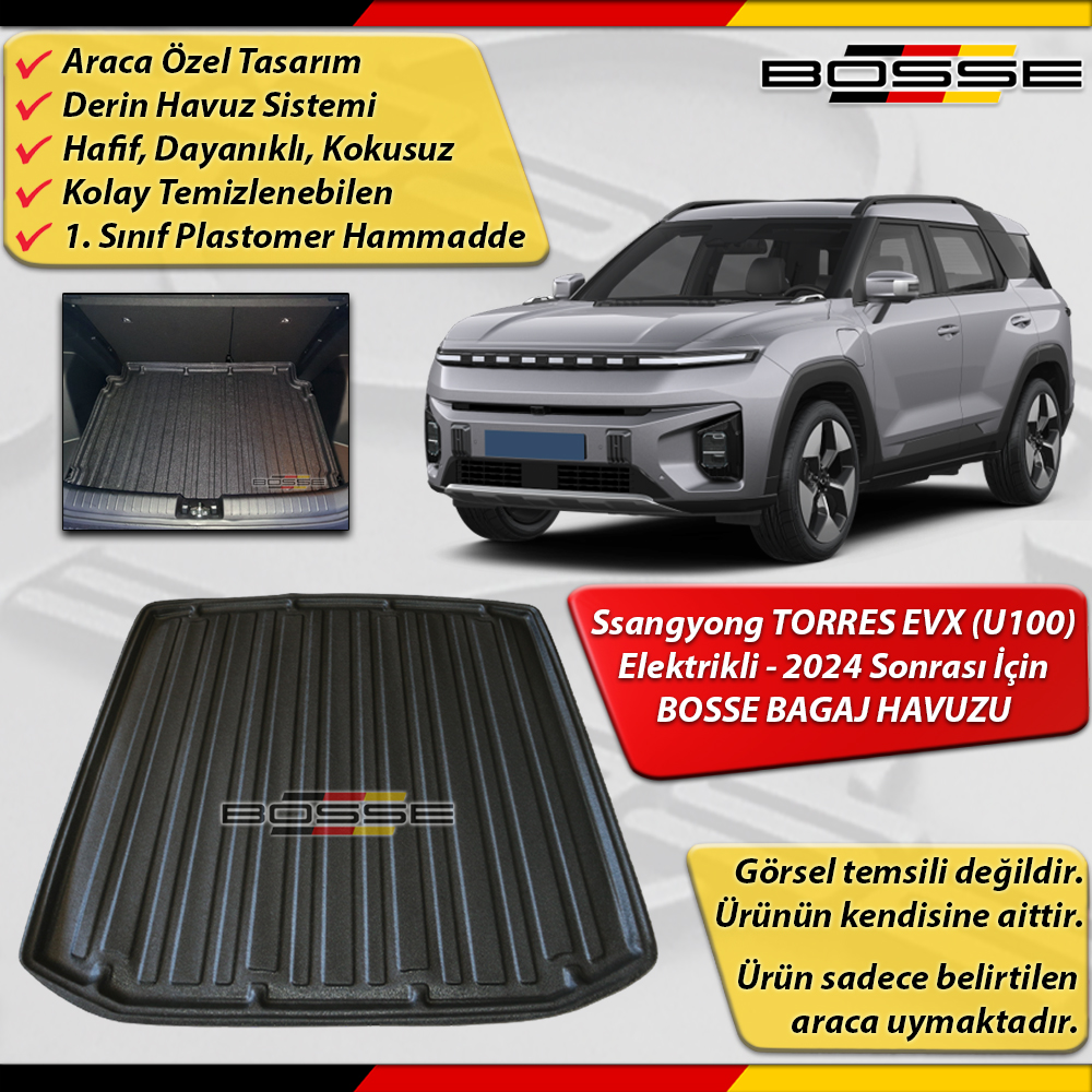 SSANGYONG TORRES EVX Bagaj Havuzu Elektrikli (U100) 2024 Sonrası BOSSE